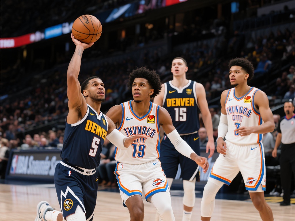 ESPN预测:雷霆击败掘金胜率高达75.4% 除了场内表现外,心理压力与场外因素也可能